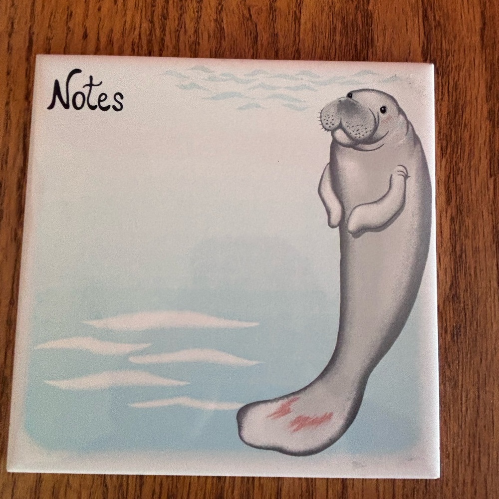 Manatee Tile Message Board - Picture 3 of 6